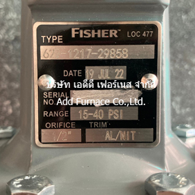 Fisher Type 627-1217-29858